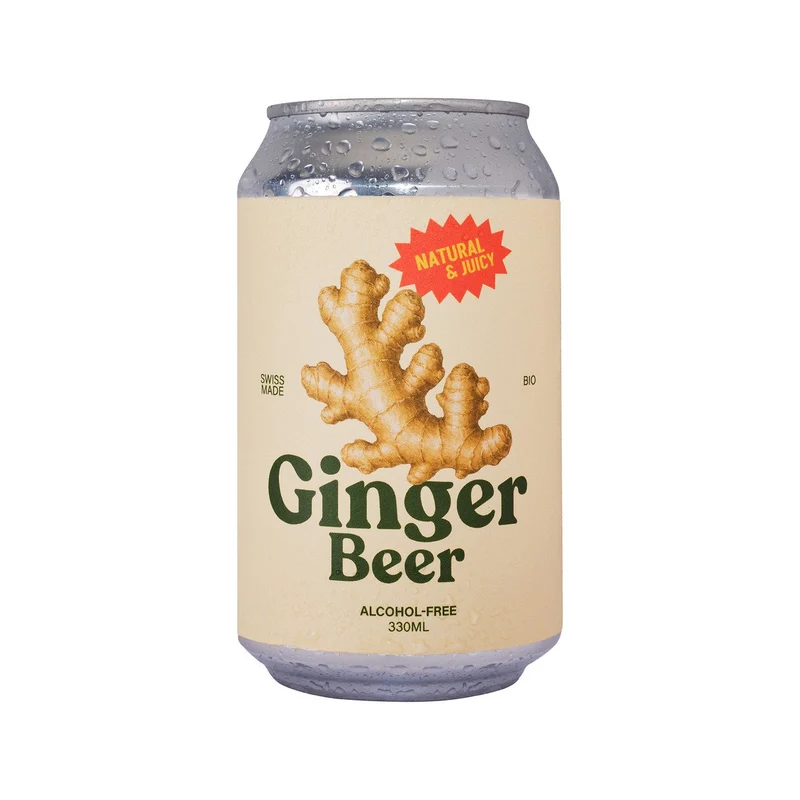 Ginger Beer, CH Bio, Dose 330ml