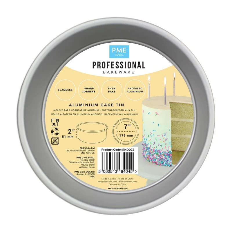 PME Backform – Rund Ø18 cm – 5cm